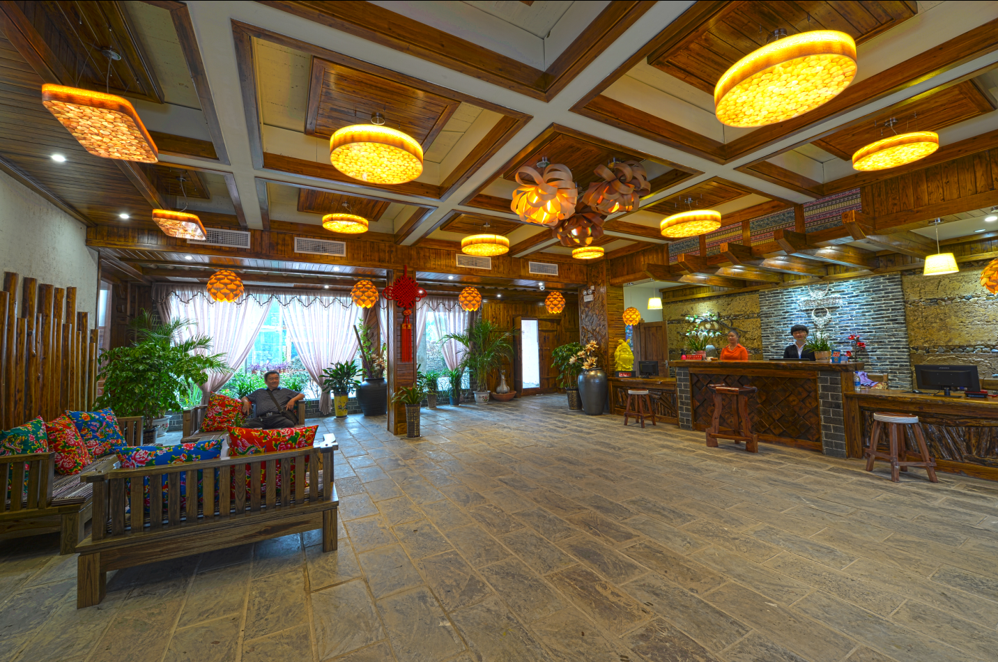 莊主會(huì)館大廳
